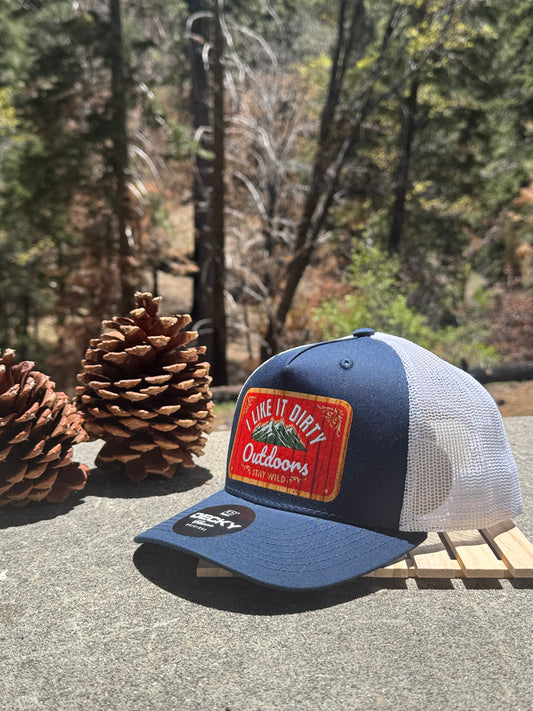 I Like it Dirty Outdoors Trucker Hat